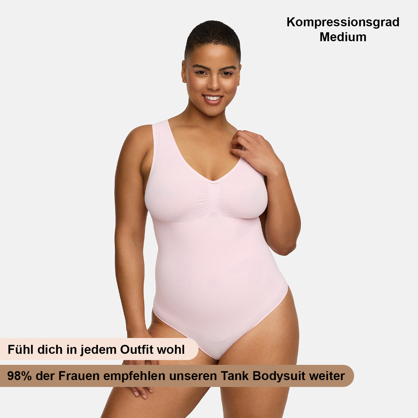 Tank Bodysuit Sculpting Shapewear mit String - Secret Sale
