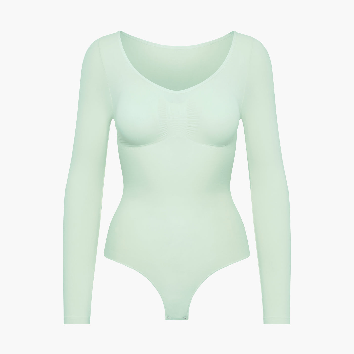 Bodysuit Sculpting Shapewear Longsleeve mit String - Secret Sale