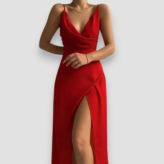 Susy | Premium Kleid mit Schlitz