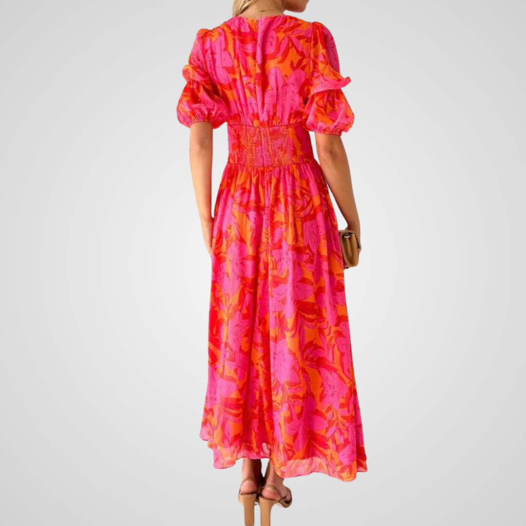 Doriana | Maxikleid in Rosérot