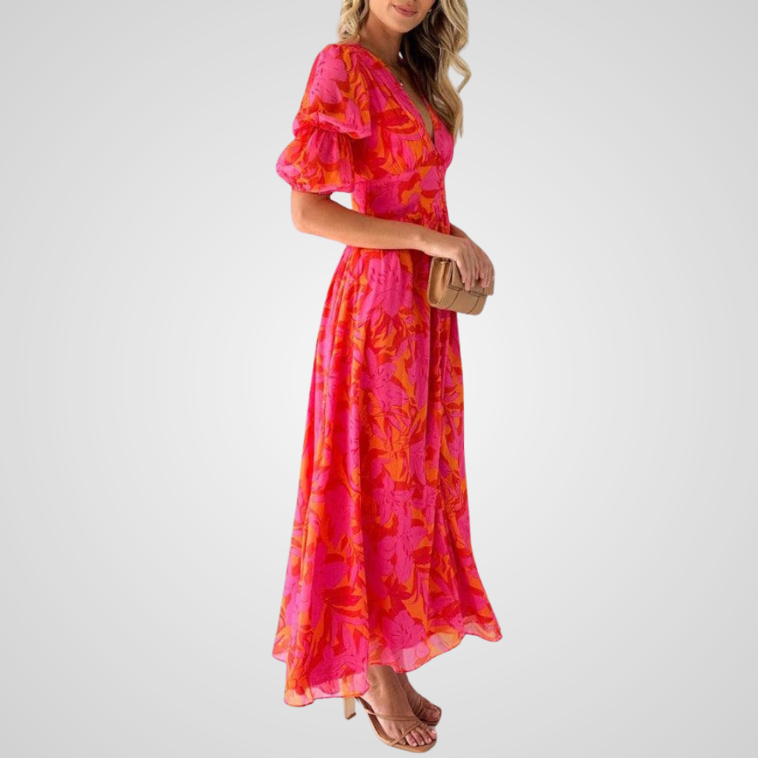 Doriana | Maxikleid in Rosérot