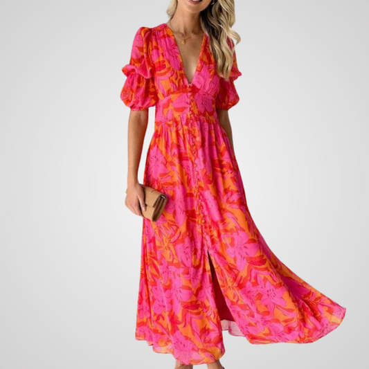 Doriana | Maxikleid in Rosérot